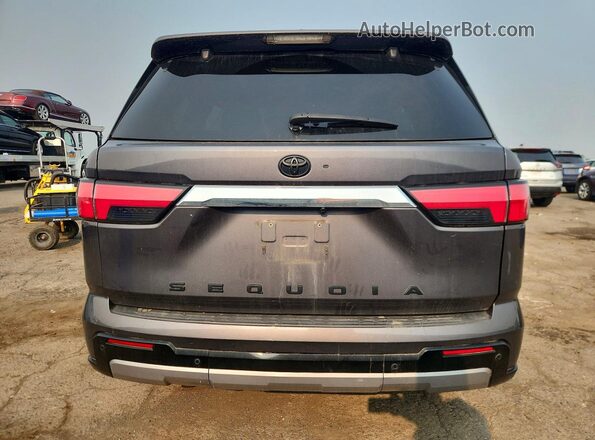 7SVAAABA6RX021815 2024 TOYOTA SEQUOIA Gray Հետևի տեսք