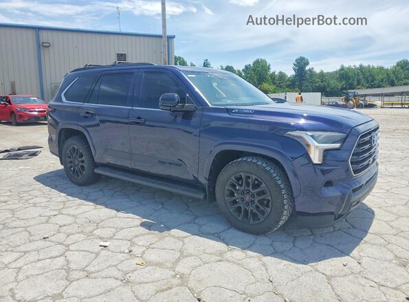 7SVAAABA6RX043961 2024 TOYOTA SEQUOIA Blue Przód prawy