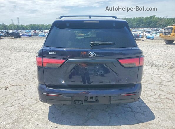 7SVAAABA6RX043961 2024 TOYOTA SEQUOIA Blue Widok z tyłu