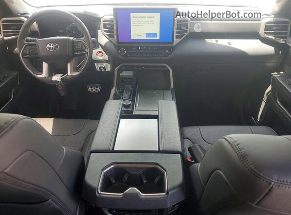7SVAAABA6RX043961 2024 TOYOTA SEQUOIA Blue Widok deski rozdzielczej