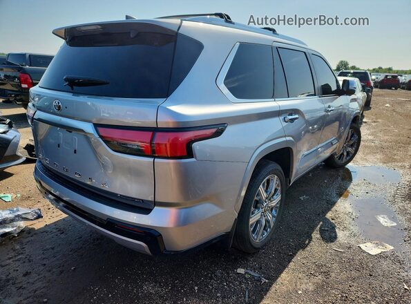 7SVAAABA6SX060538 2025 TOYOTA SEQUOIA Silver Tył prawy