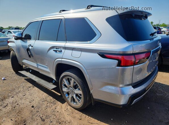 7SVAAABA6SX060538 2025 TOYOTA SEQUOIA Silver Tył lewy