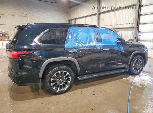 7SVAAABA7PX005040 2023 TOYOTA SEQUOIA Black უკანა მარჯვენა