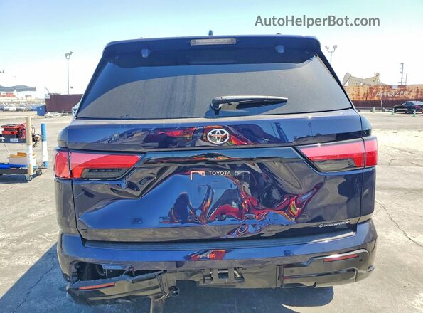 7SVAAABA8SX056555 2025 TOYOTA SEQUOIA Blue Vista trasera