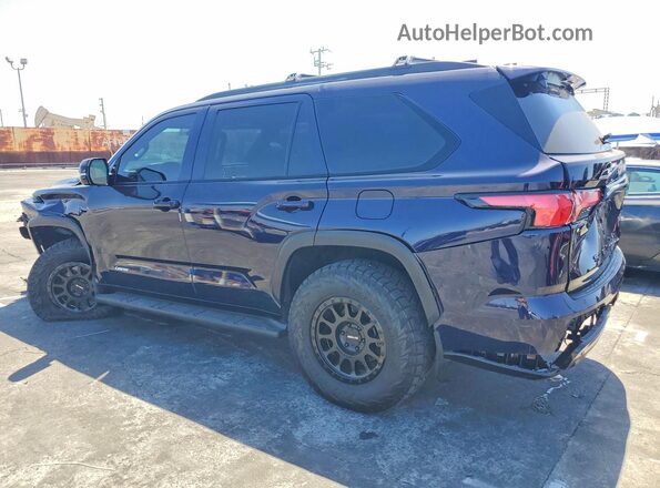 7SVAAABA8SX056555 2025 TOYOTA SEQUOIA Blue Trasero izquierdo