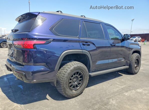 7SVAAABA8SX056555 2025 TOYOTA SEQUOIA Blue Trasero derecho