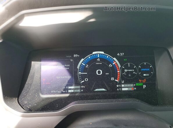 7SVAAABA8TX077925 2026 TOYOTA SEQUOIA White ხელსაწყოთა პანელის ხედი