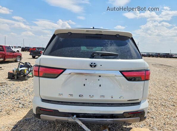 7SVAAABAXSX070148 2025 TOYOTA SEQUOIA White Rear view
