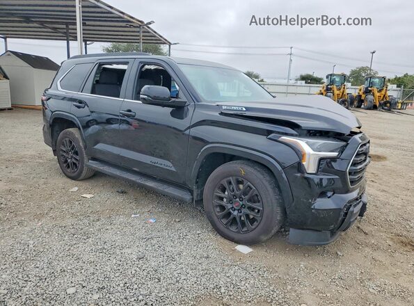 7SVAAABAXSX071736 2025 TOYOTA SEQUOIA Black Front right