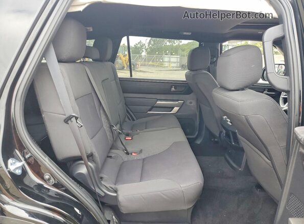 7SVAAABAXSX071736 2025 TOYOTA SEQUOIA Black Rear interior view