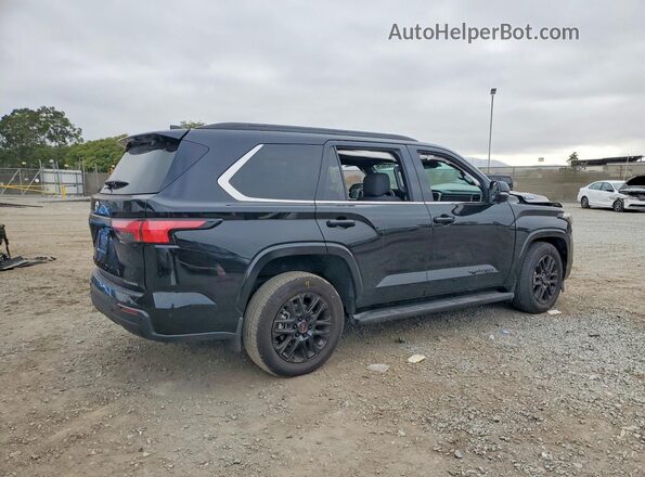 7SVAAABAXSX071736 2025 TOYOTA SEQUOIA Black Rear right
