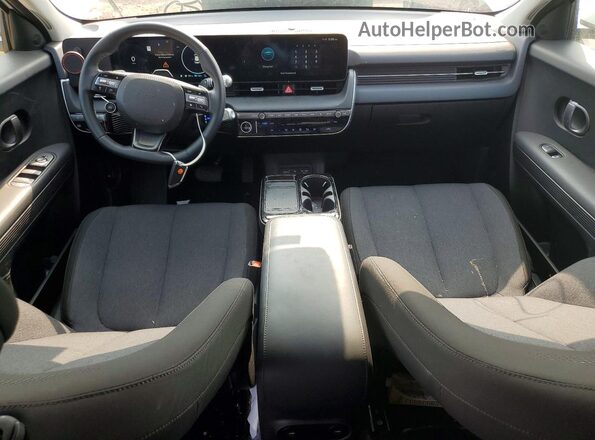 7YAKM4DA7SY030066 2025 HYUNDAI IONIQ White Dashboard view
