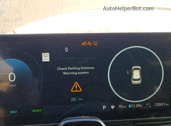 7YAKN4DA3SY008577 2025 HYUNDAI IONIQ Black Սարքավորումների վահանակի տեսք