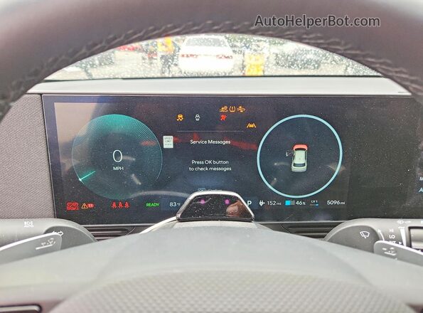 7YAKN4DA3TY043489 2026 HYUNDAI IONIQ Blue Սարքավորումների վահանակի տեսք