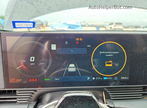7YAKN4DA4TY051844 2026 HYUNDAI IONIQ Black Widok zestawu wskaźników