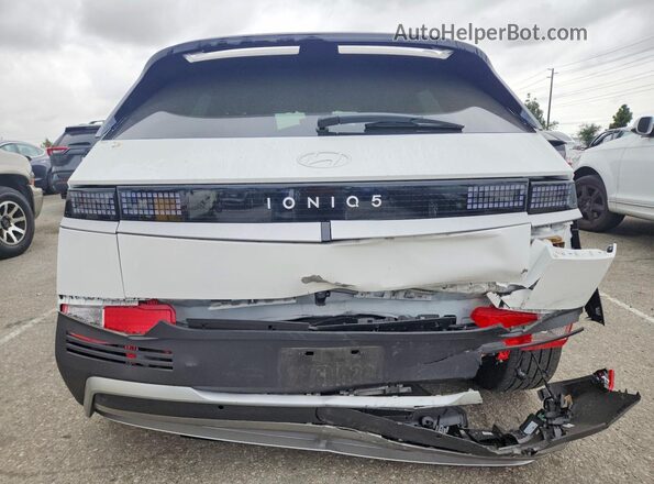 7YAKN4DA5SY020021 2025 HYUNDAI IONIQ White Vista trasera