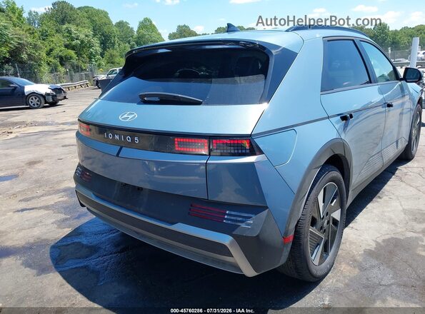 7YAKN4DA5SY034792 2025 HYUNDAI IONIQ 5 Blue Rear right