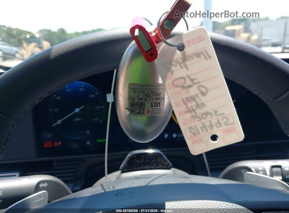 7YAKN4DA5SY034792 2025 HYUNDAI IONIQ 5 Blue Dashboard view
