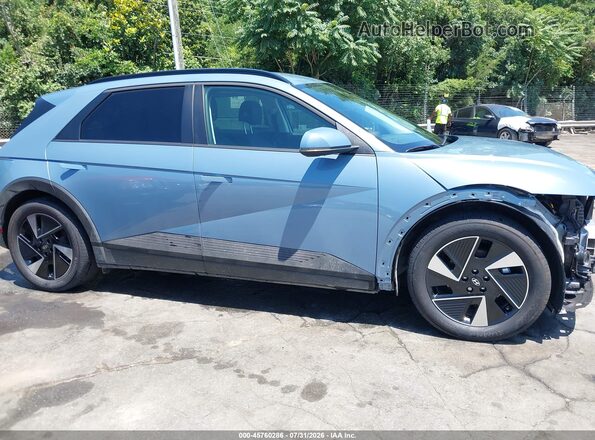 7YAKN4DA5SY034792 2025 HYUNDAI IONIQ 5 Blue Rear interior view