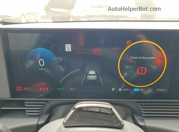 7YAKN4DA6SY010212 2025 HYUNDAI IONIQ Серый Вид щитка приборов