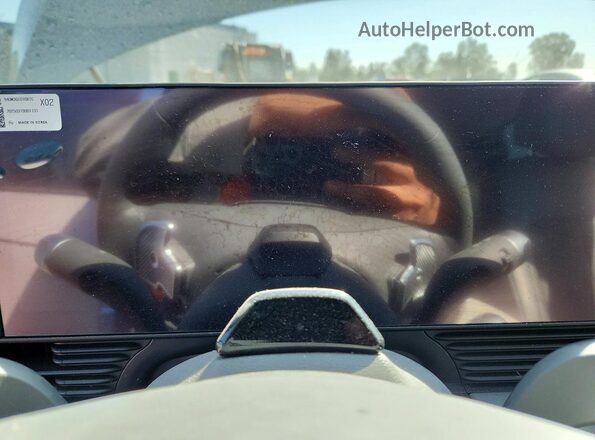 7YAKN4DA6SY030914 2025 HYUNDAI IONIQ Gray Вид щитка приладів