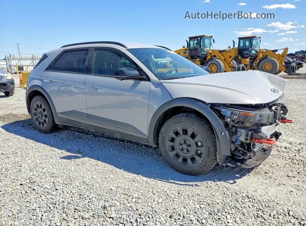 7YAKPDDC3SY033572 2025 HYUNDAI IONIQ Gray Przód prawy