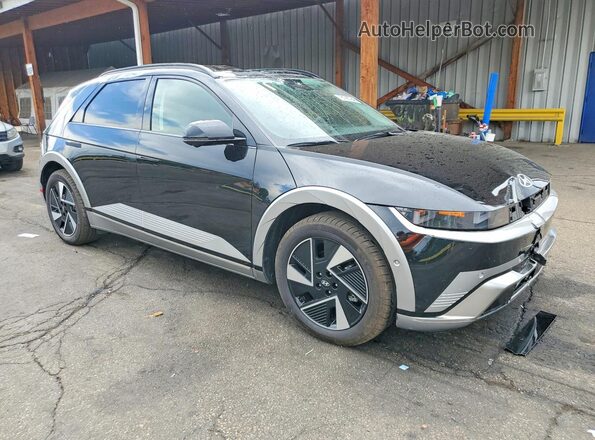 7YAKR4DA0SY015345 2025 HYUNDAI IONIQ Черный Передняя правая четверть