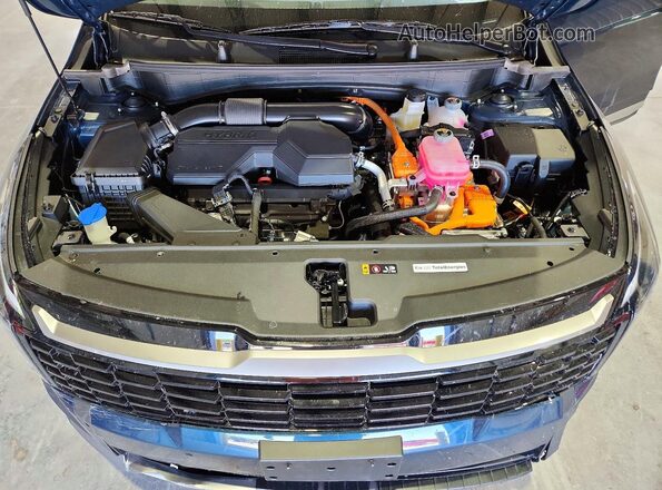 7YAPBDDGXVY000628 2027 KIA SPORTAGE Синий Вид подкапотного пространства