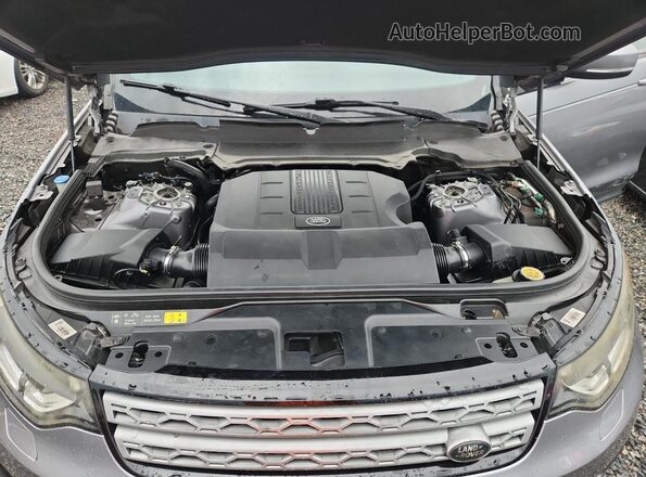 SALRG2RV0L2429587 2020 LAND ROVER DISCOVERY Gray Вид підкапотного простору