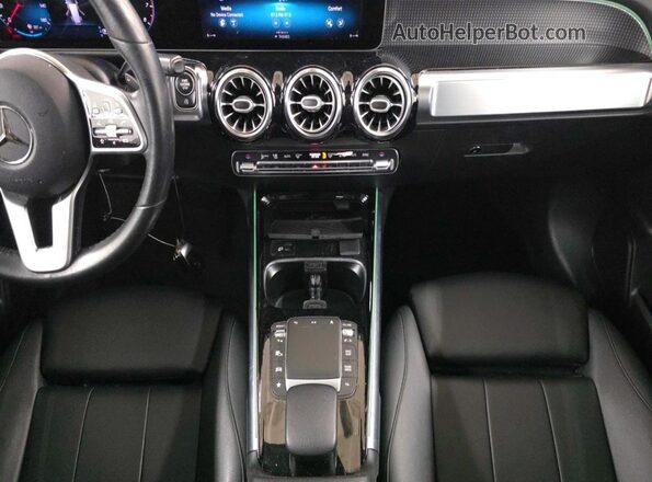 W1N4M4HB3MW115397 2021 MERCEDES-BENZ GLB-CLASS White Vista del cuadro de instrumentos