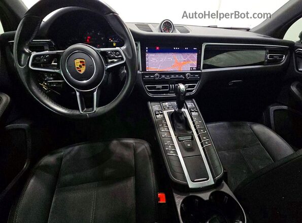 WP1AA2A57MLB08979 2021 PORSCHE MACAN Black Vista del cuadro de instrumentos
