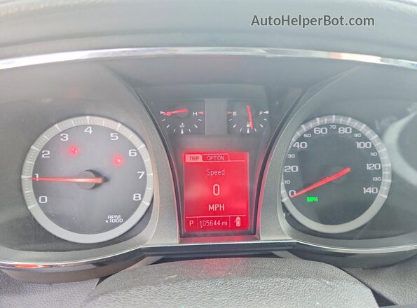 2GKALMEKXG6137417 2016 GMC TERRAIN Бордовый Вид задних сидений
