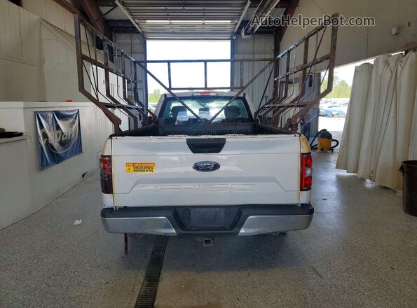 1FTMF1C53KKD93321 2019 FORD F150 Белый Вид салона спереди