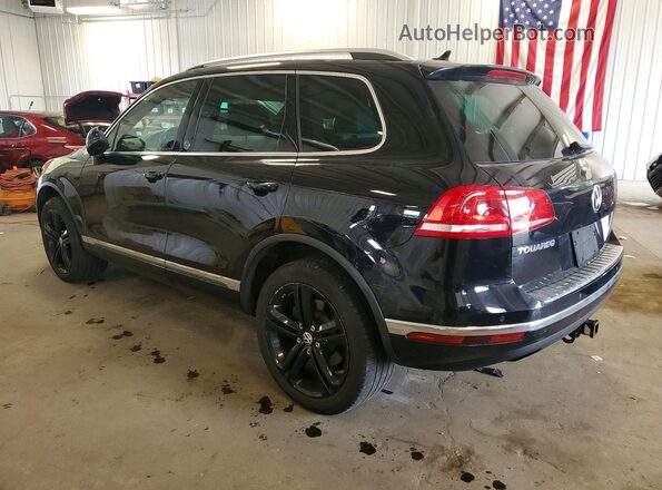 WVGRF7BPXHD001438 2017 VOLKSWAGEN TOUAREG Black Trasero derecho