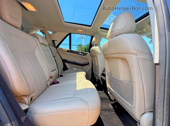 4JGDA5GB6KB211810 2019 MERCEDES-BENZ GLE Black Widok wnętrza z przodu