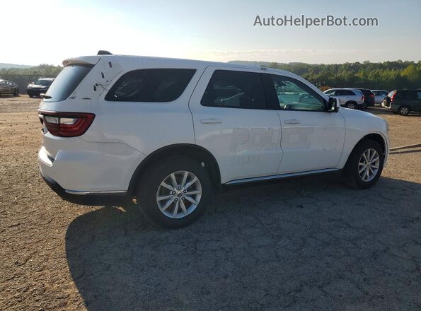 1C4SDJFT4LC368186 2020 DODGE DURANGO Белый Передняя правая четверть