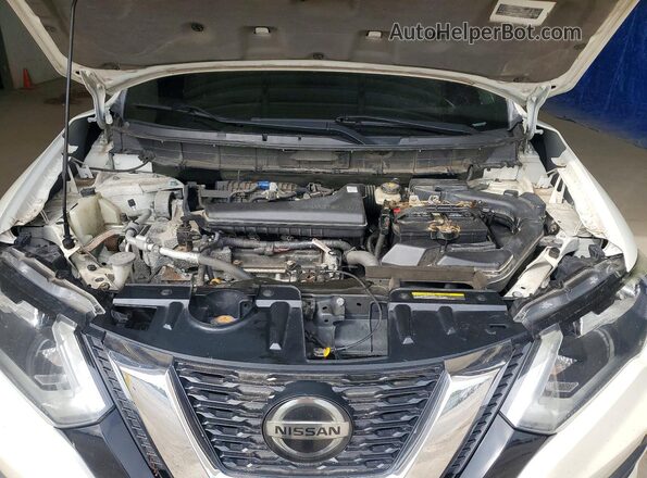 5N1AT2MV5JC791442 2018 NISSAN ROGUE White Vista de la etiqueta del VIN