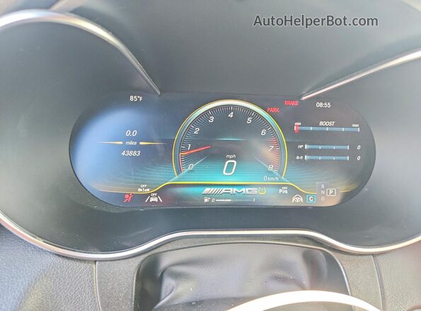 W1N0G6EB0LF816306 2020 MERCEDES-BENZ GLC-CLASS Gray Widok tylnych siedzeń