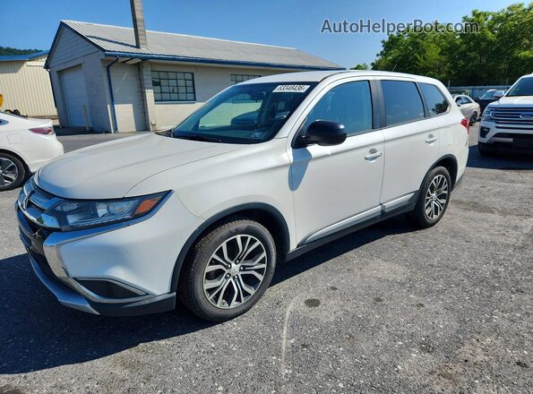JA4AD2A32GZ017203 2016 MITSUBISHI OUTLANDER Белый Задняя левая четверть