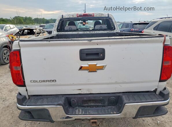 1GCHSBEA8G1369056 2016 CHEVROLET COLORADO White Widok wnętrza z przodu