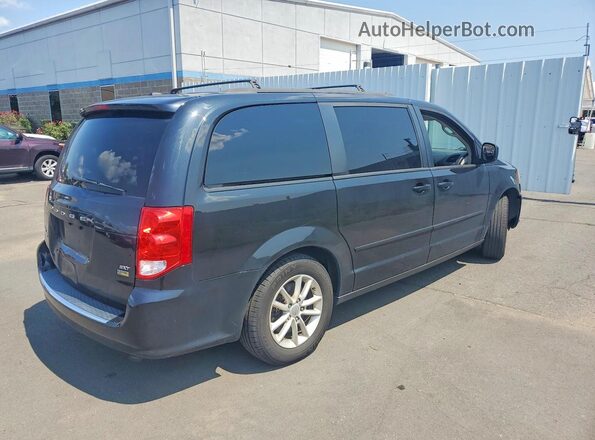 2C4RDGCG4GR380313 2016 DODGE CARAVAN Black Передня права чверть