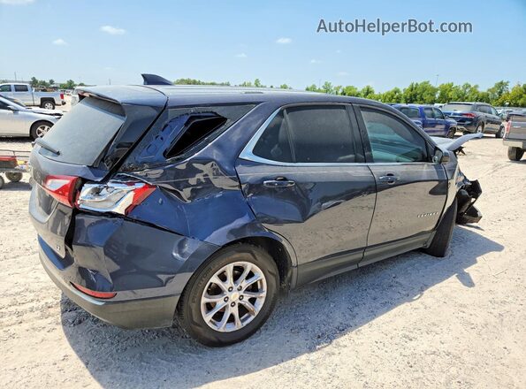 3GNAXKEV7KS538830 2019 CHEVROLET EQUINOX Синий Передняя правая четверть