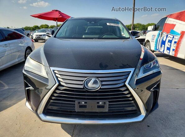 2T2ZZMCA2HC084957 2017 LEXUS RX Black Вид ззаду