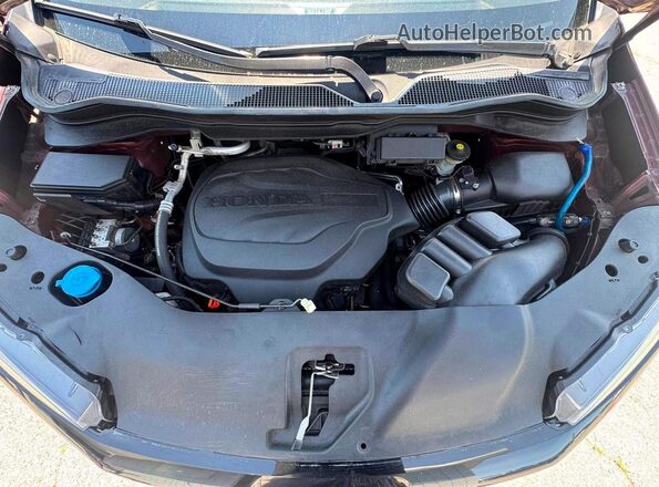 5FNYF6H21NB005209 2022 HONDA PILOT Бордовый Вид панели приборов