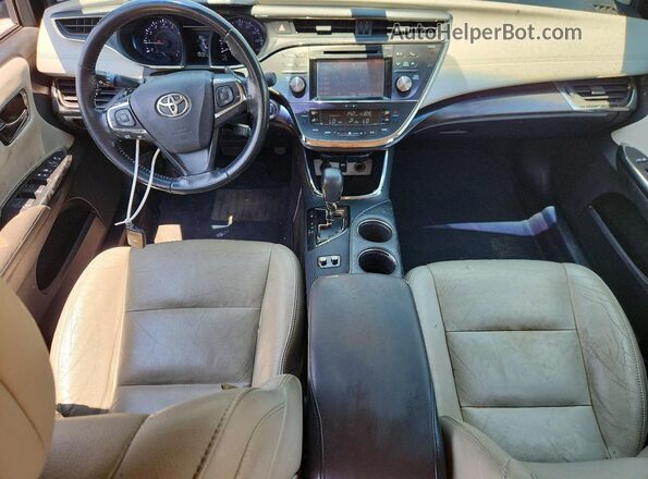 4T1BK1EB2GU212349 2016 TOYOTA AVALON Black Вид щитка приладів