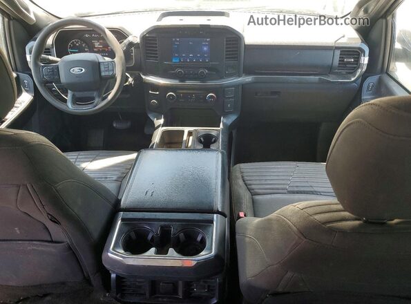 1FTEW1CPXMKE21267 2021 FORD F150 Silver ხელსაწყოთა პანელის ხედი