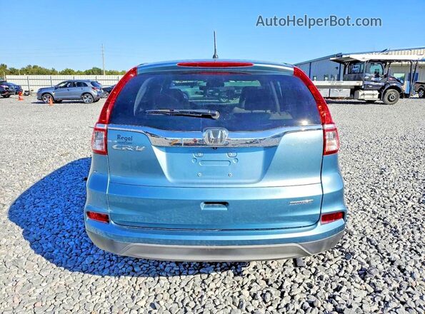 2HKRM3H46GH556170 2016 HONDA CR-V Blue Вид салону спереду