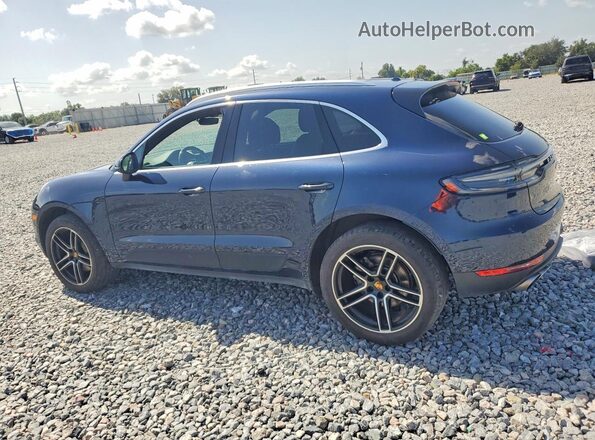 WP1AB2A56LLB35070 2020 PORSCHE MACAN Синий Задняя правая четверть