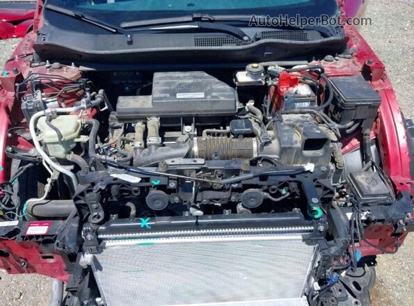 2HKRW1H52MH419942 2021 HONDA CR-V Red წინა პანელის ხედი
