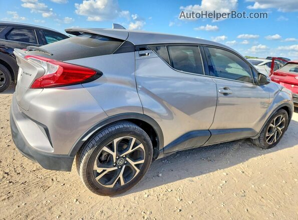 JTNKHMBX6K1025934 2019 TOYOTA C-HR Серебряный Передняя правая четверть